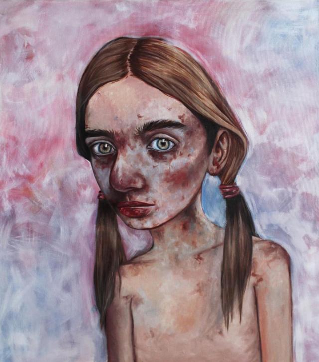 Natálie Ryzá, Sofie, olej na plátně, 95 x 100 cm, do 06/27